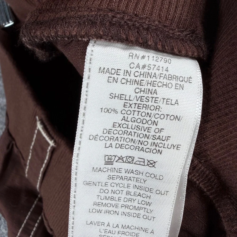 True Religion Men's 2XL Brown Cargo Pants NWT Baggy Utility Contrast Stitch Y2K